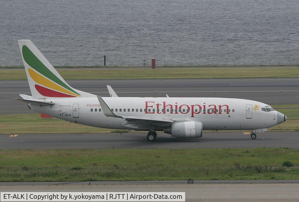 ET-ALK, Boeing 737-760 C/N 33764, VIP Flight FirstVisit RJTT