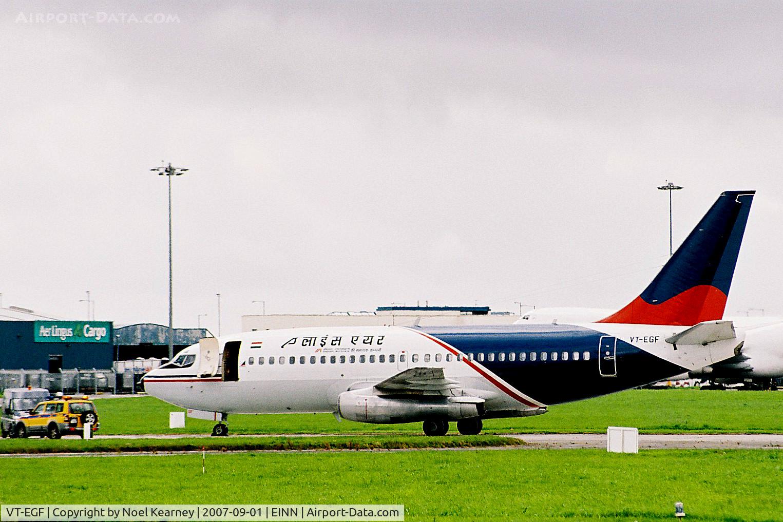 VT-EGF, 1980 Boeing 737-2A8 C/N 22282, BOEING 737-2A8