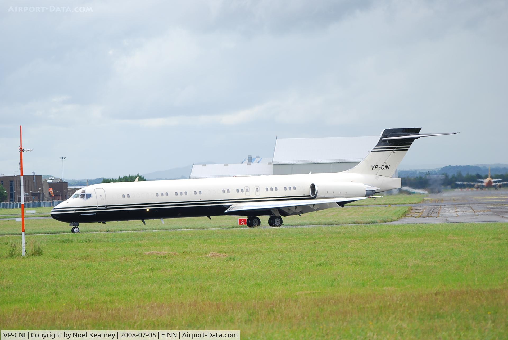 VP-CNI, 1989 McDonnell Douglas MD-87 (DC-9-87) C/N 49767, Fuel stop