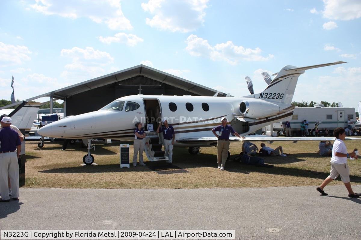 N3223G, 2008 Hawker Beechcraft Corp 390 C/N RB-253, Beech 390 Premier