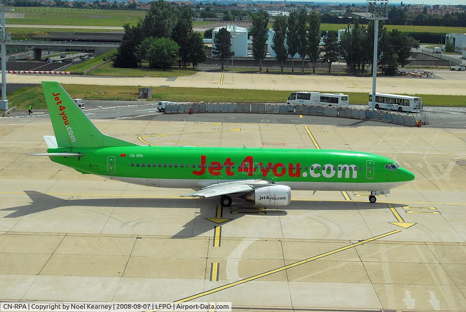 CN-RPA, 1990 Boeing 737-4B3 C/N 24750, Boeing 737-4b3