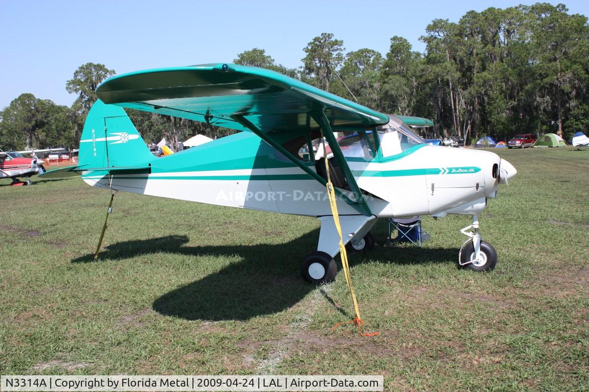 N3314A, 1953 Piper PA-22 Tri-Pacer C/N 22-1589, Piper PA-22