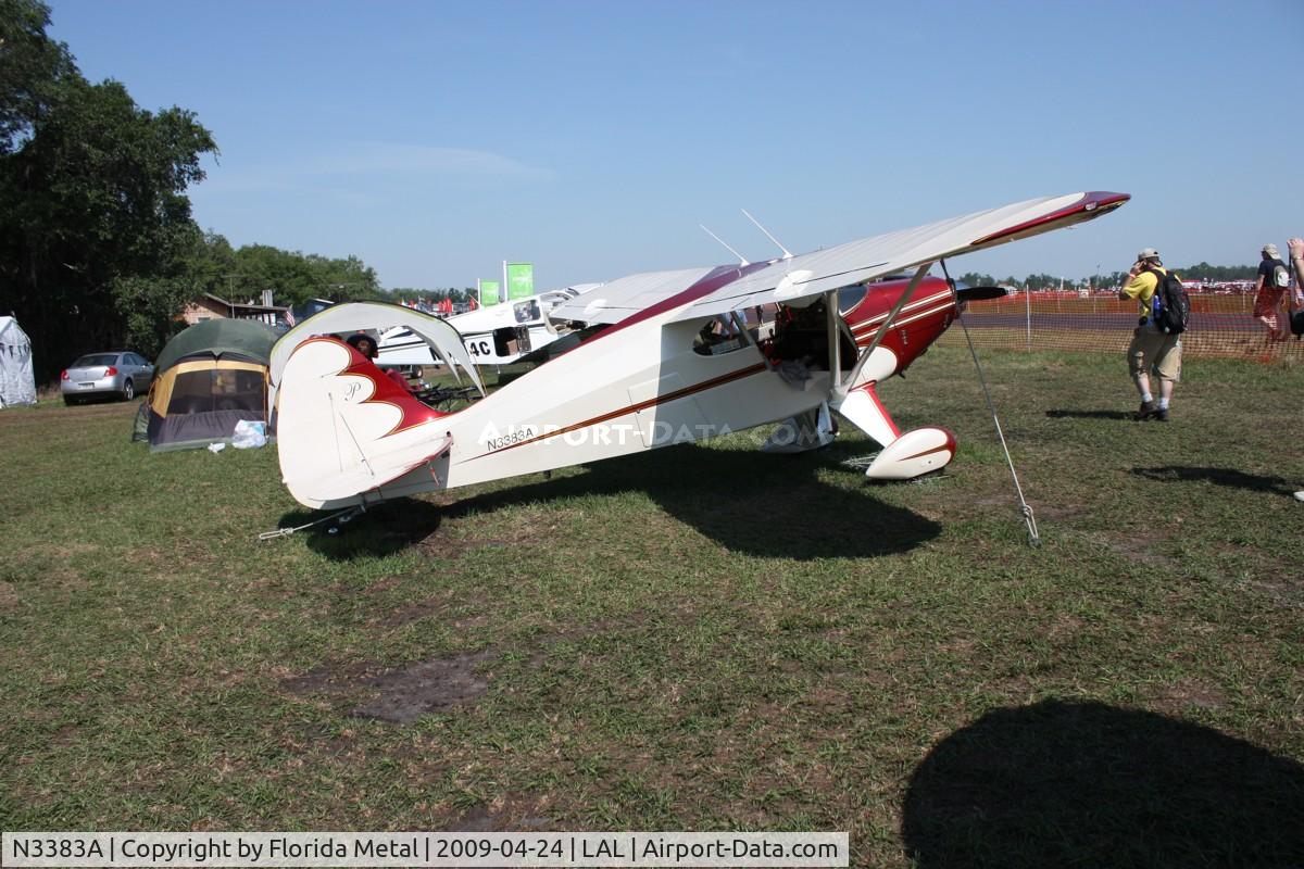 N3383A, 1953 Piper PA-22-135 Tri-Pacer C/N 22-1646, Piper PA-22-135