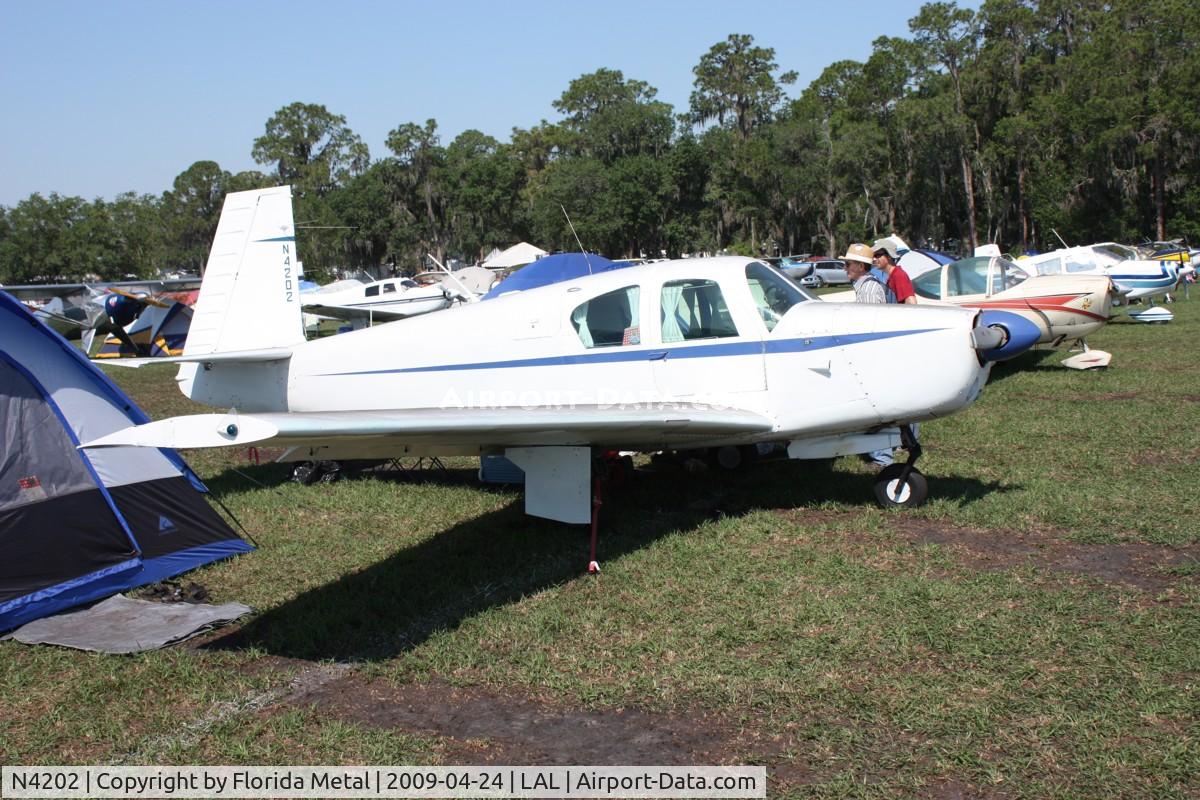 N4202, 1955 Mooney M20 C/N 1004, Mooney M20