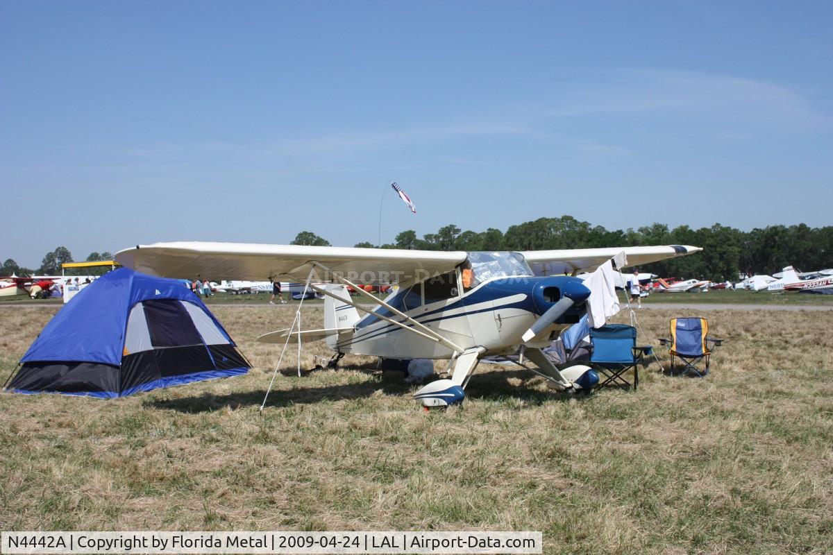 N4442A, 1956 Piper PA-22-150 Tri-Pacer C/N 22-3772, Piper PA-22-150
