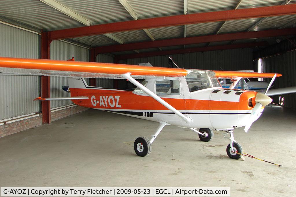 G-AYOZ, 1971 Reims FA150L C/N 0085, Cessna FA150L at 2009 May Fly-in at Fenland