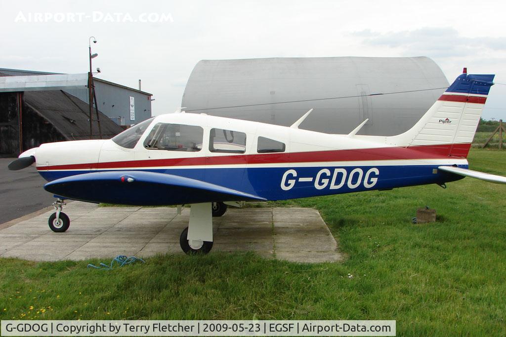 G-GDOG, 1976 Piper PA-28R-200 Cherokee Arrow C/N 28R-7635227, Piper at Conington