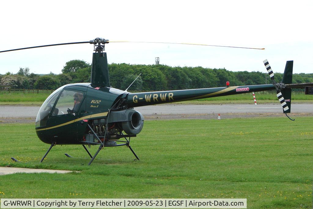 G-WRWR, 1999 Robinson R22 Beta II C/N 2964, Robinson R22 at Conington