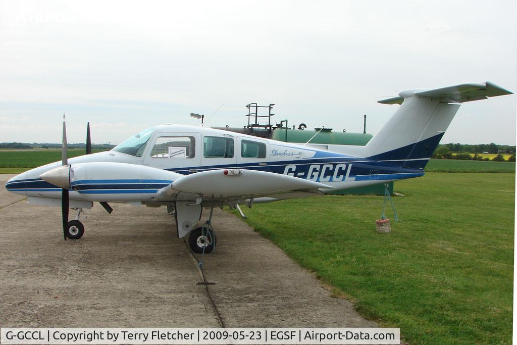 G-GCCL, 1980 Beech 76 Duchess C/N ME-322, Beech Duchess at Conington
