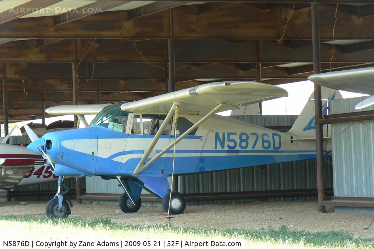 N5876D, 1956 Piper PA-22-150 Tri-Pacer C/N 22-4557, At Aero Valley (Nortwest Regional)