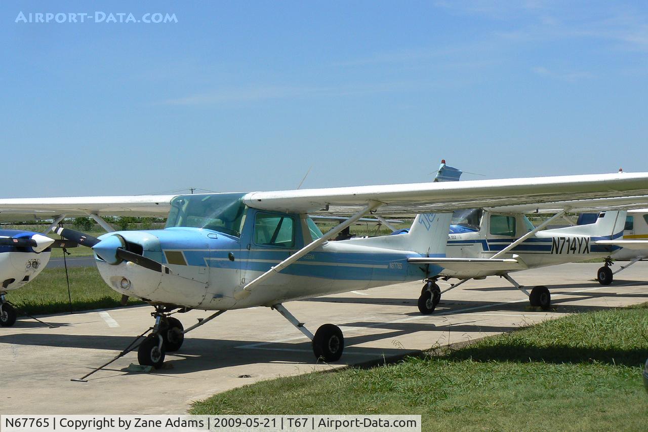 N67765, 1978 Cessna 152 C/N 15282005, At Hicks Field