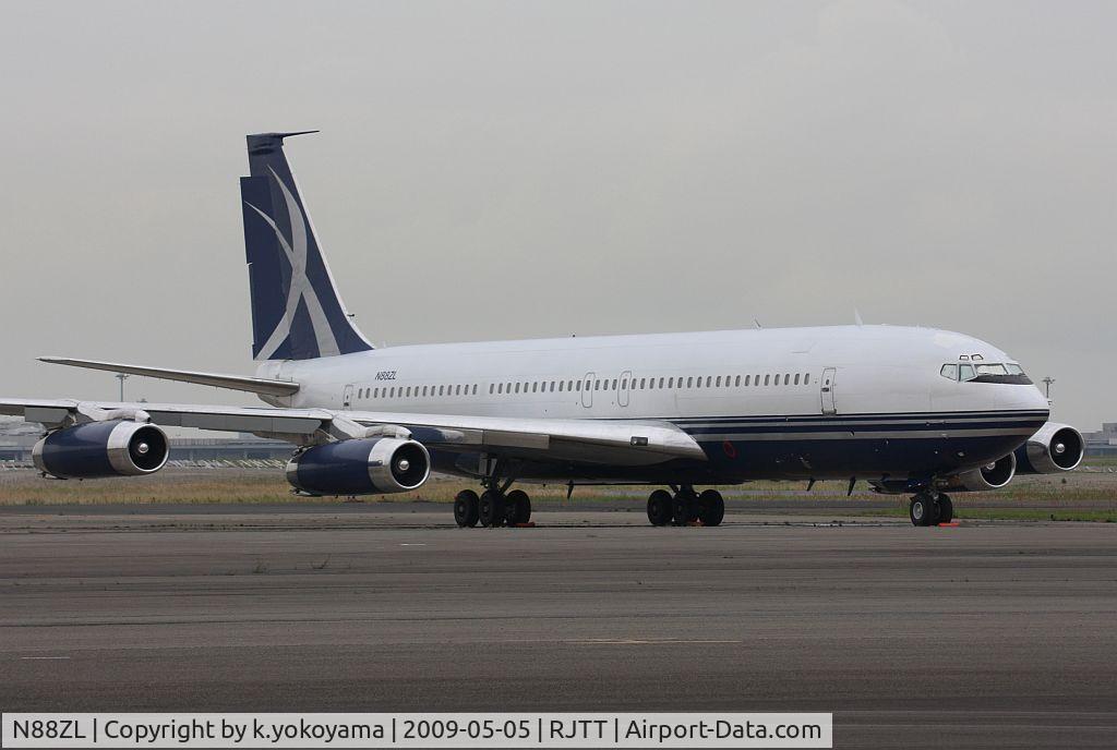 N88ZL, 1965 Boeing 707-330B C/N 18928, stay.to.RJTT