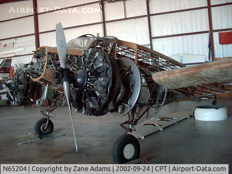 N65204, 1943 Cessna UC-78B (T-50) Bobcat Bobcat C/N 4491, At Cleburne Municipal
