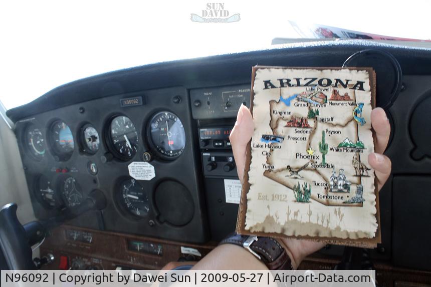 N96092, 1985 Cessna 152 C/N 15286006, postcard