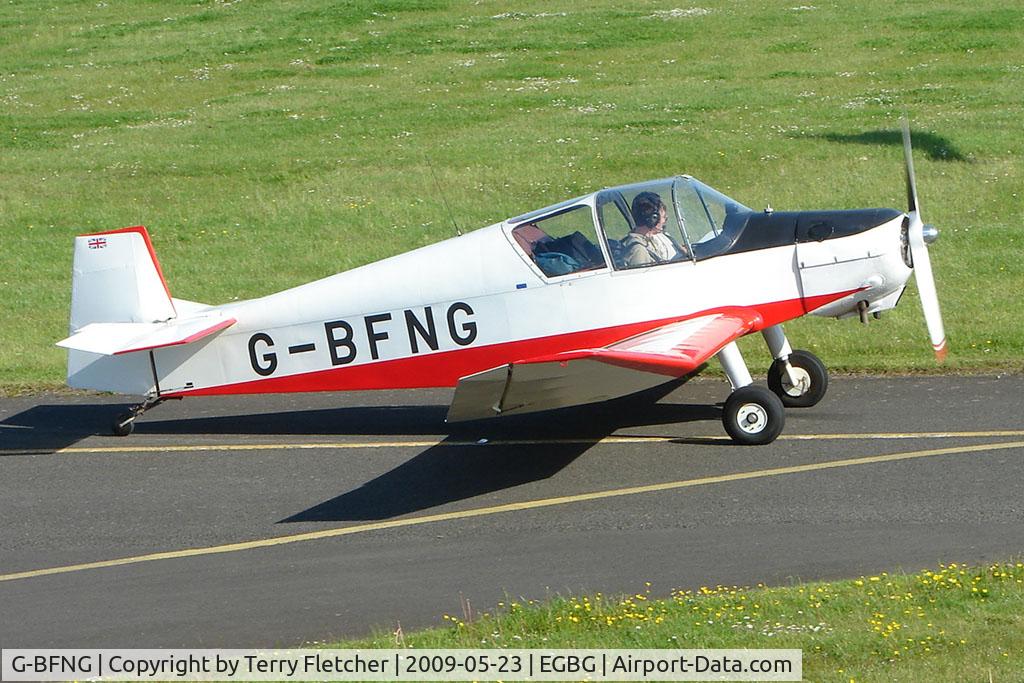 G-BFNG, 1966 Jodel D-112 C/N 1321, 1966 Jodel D112 at Leicester 2009 May Bank Holiday Fly-in