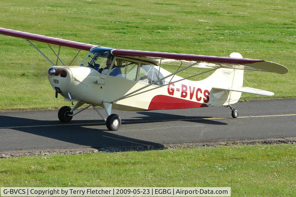 G-BVCS, 1946 Aeronca 7AC Champion C/N 7AC-1346, 1946 Aeronca at Leicester 2009 May Bank Holiday Fly-in