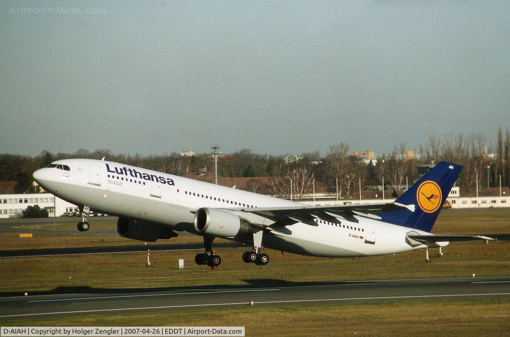 D-AIAH, 1986 Airbus A300B4-603 C/N 380, Lufthansa´s 