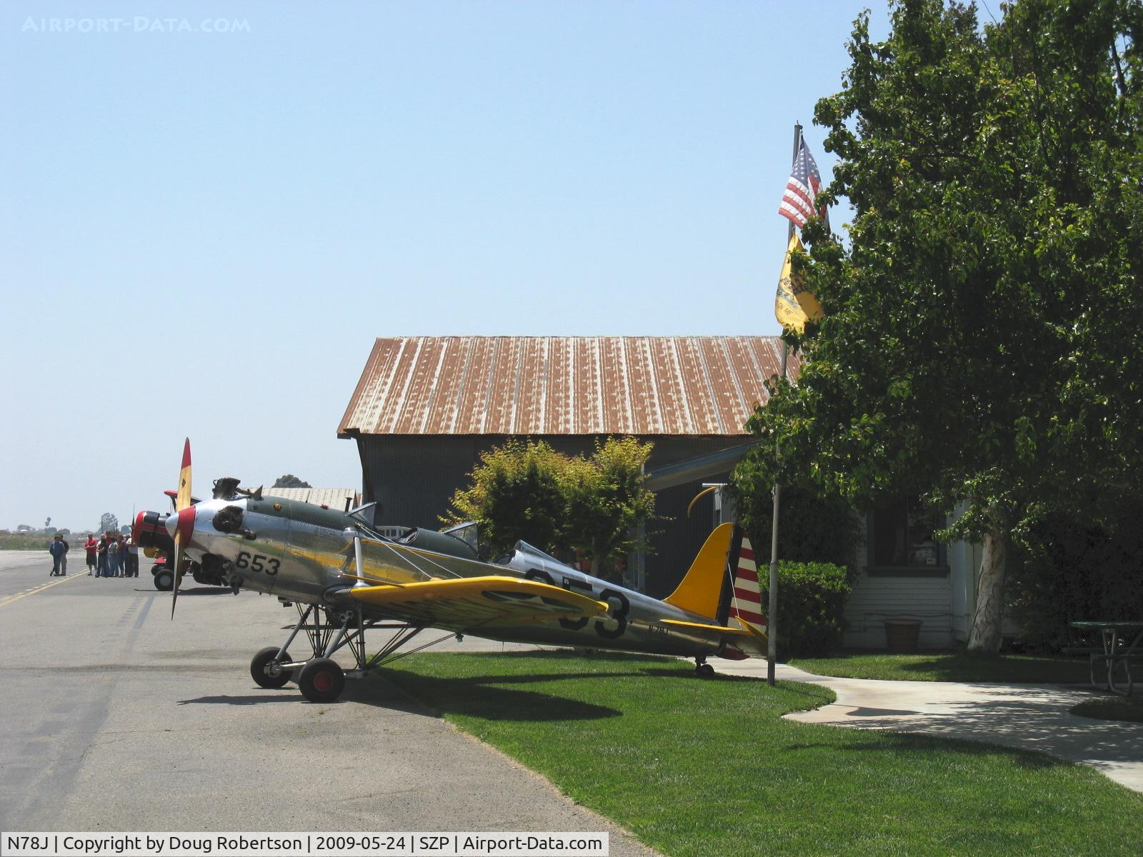 N78J, 1942 Ryan Aeronautical ST3KR C/N 1682, 1942 Ryan Aeronautical ST-3KR as PT-22, Kinner R-5 160 Hp radial
