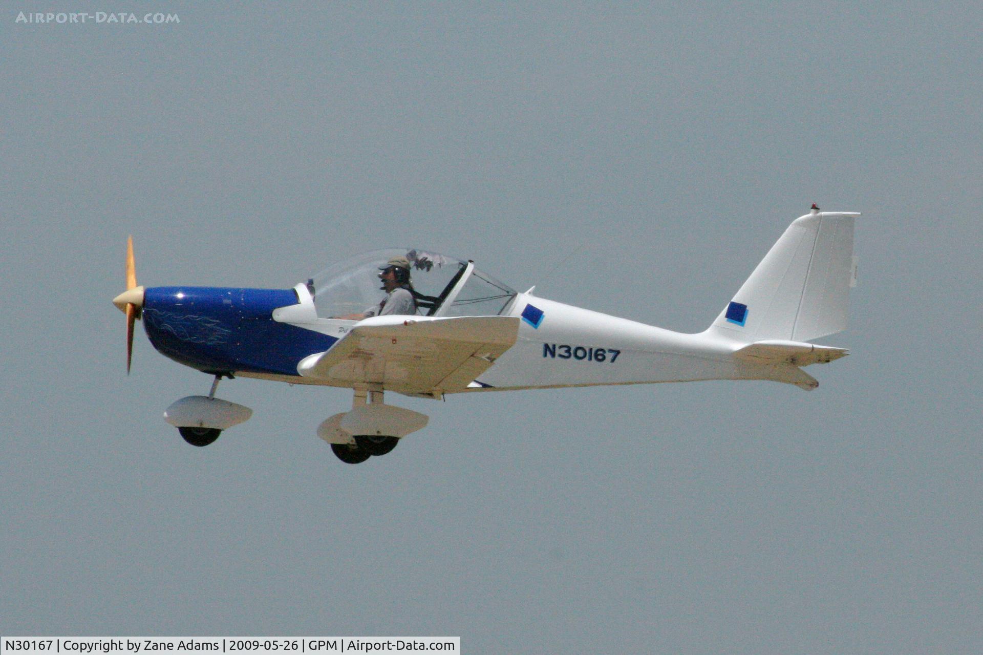 N30167, Aerotechnik EV-97 Eurostar C/N 20000905, At Grand Prairie Municipal