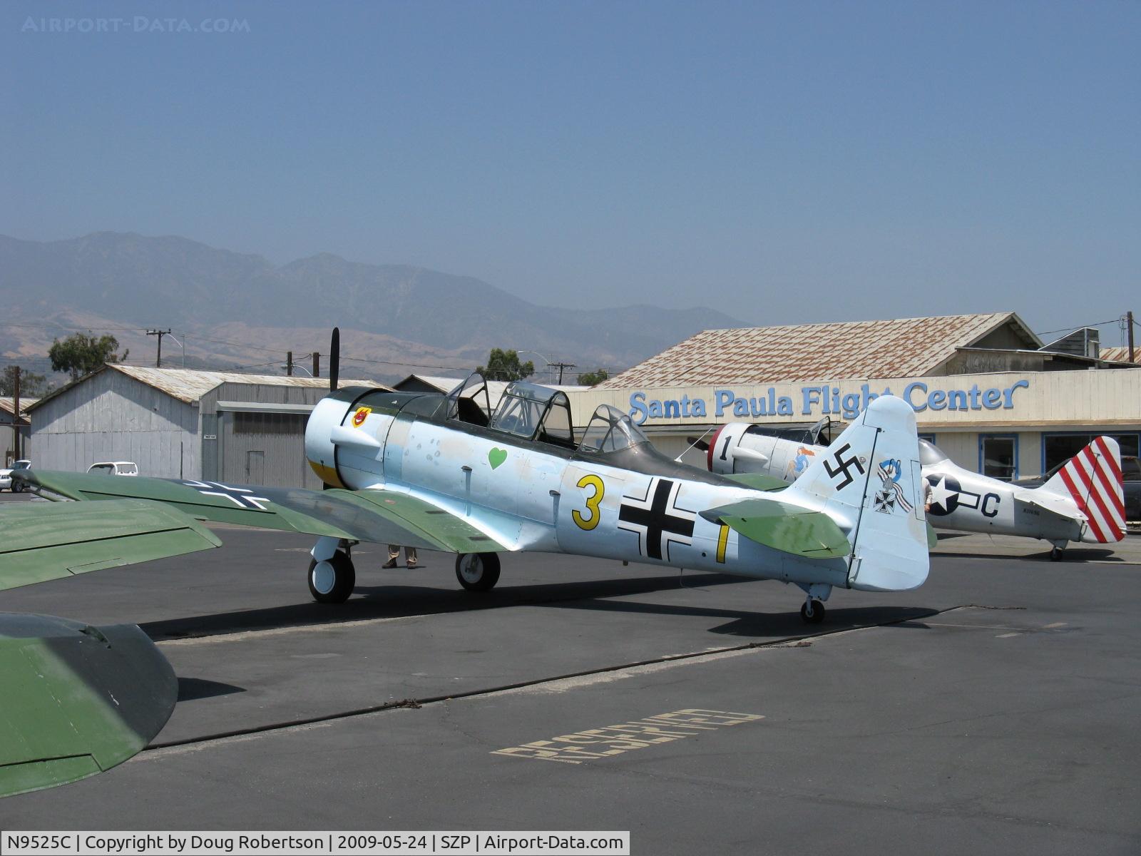 N9525C, North American AT-6C Texan C/N 88-12407, North American AT-6C TEXAN of The Condor Squadron, P&W R-1340 600 Hp