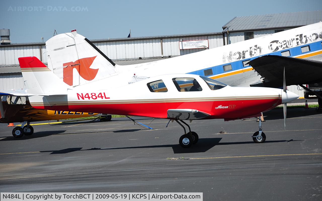 N484L, 1995 Lancair IV-P C/N 048, Lancair IV-P doing run up at KCPS.