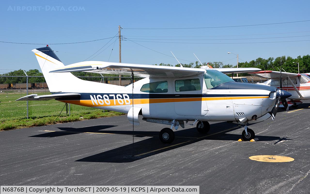 N6876B, 1978 Cessna T210M Turbo Centurion C/N 21062848, Turbo Centurion on the KCPS West Ramp.