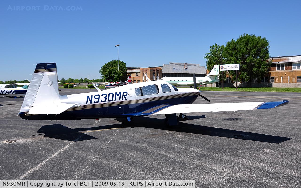 N930MR, 1994 Mooney M20R Ovation C/N 29-0003, Mooney Ovation on the West Ramp at KCPS.