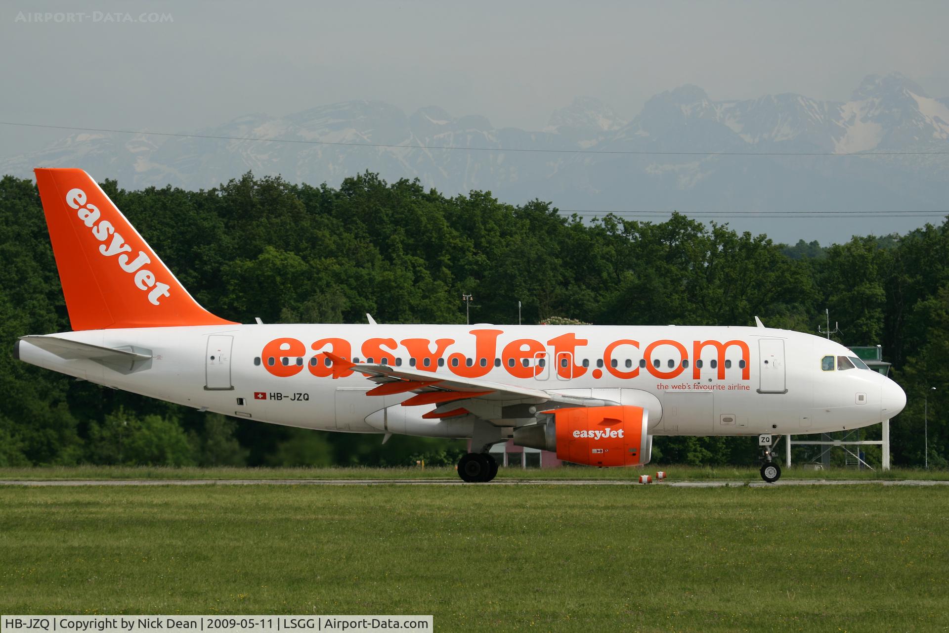 HB-JZQ, 2005 Airbus A319-111 C/N 2450, LSGG