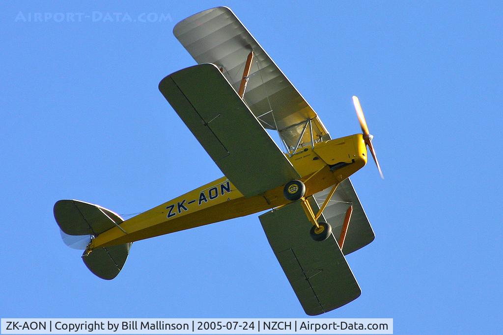 ZK-AON, De Havilland New Zealand DH-82A Tiger Moth C/N DHNZ80, nice old bird