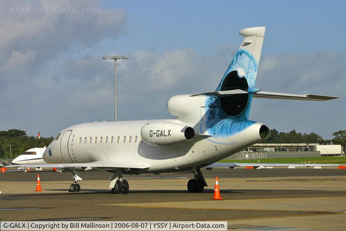 G-GALX, 2006 Dassault Falcon 900EX C/N 163, Unusual visitor