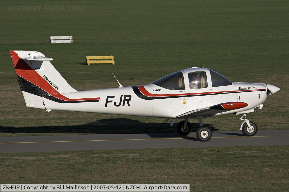 ZK-FJR, Piper PA-38-112 Tomahawk C/N 38-79A1077, Aero Club