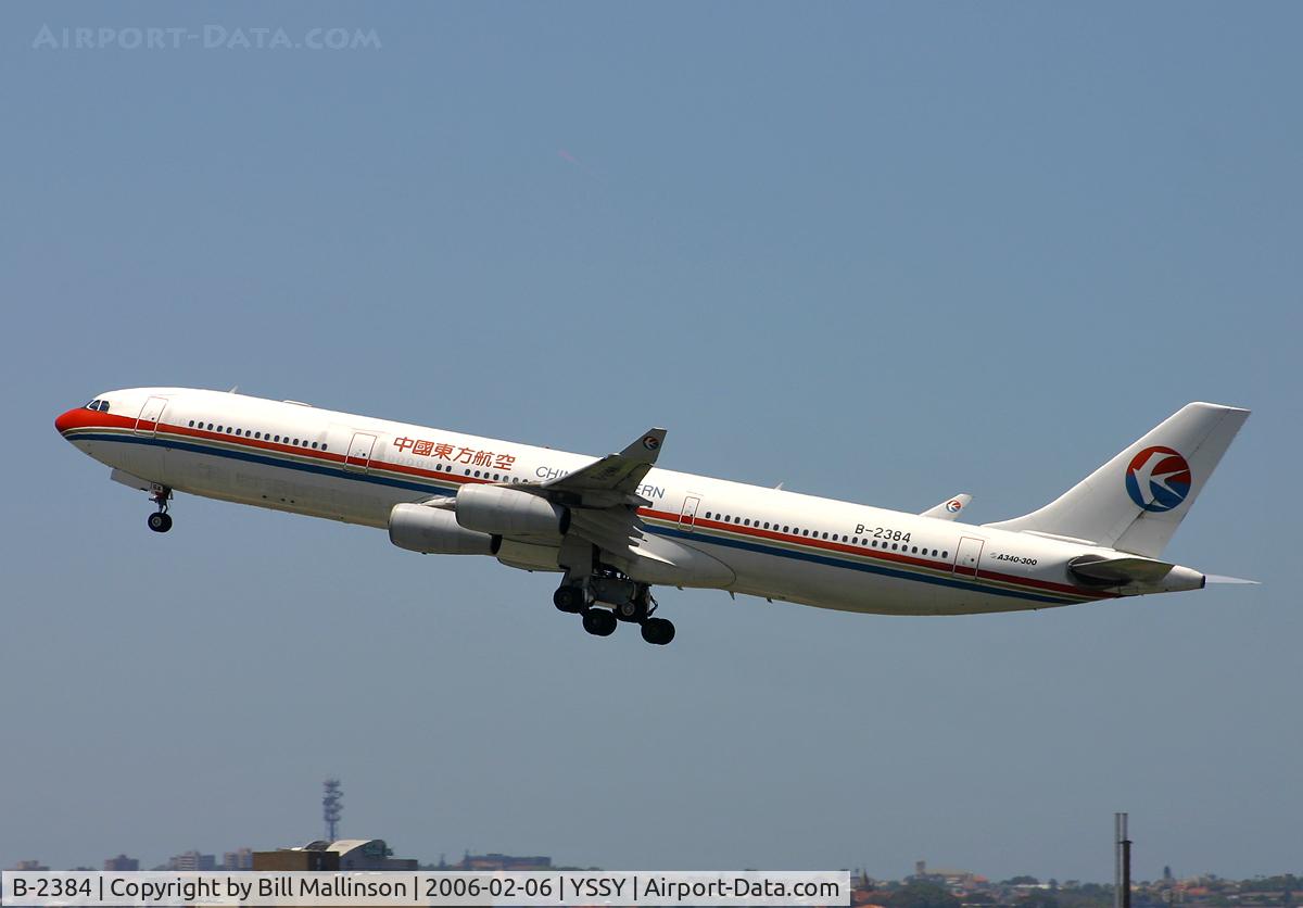 B-2384, 1997 Airbus A340-313 C/N 182, Back home to China