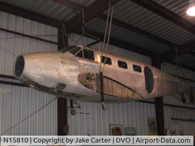 N15810, 1935 Beech 18A C/N 62, Fuselage In storage