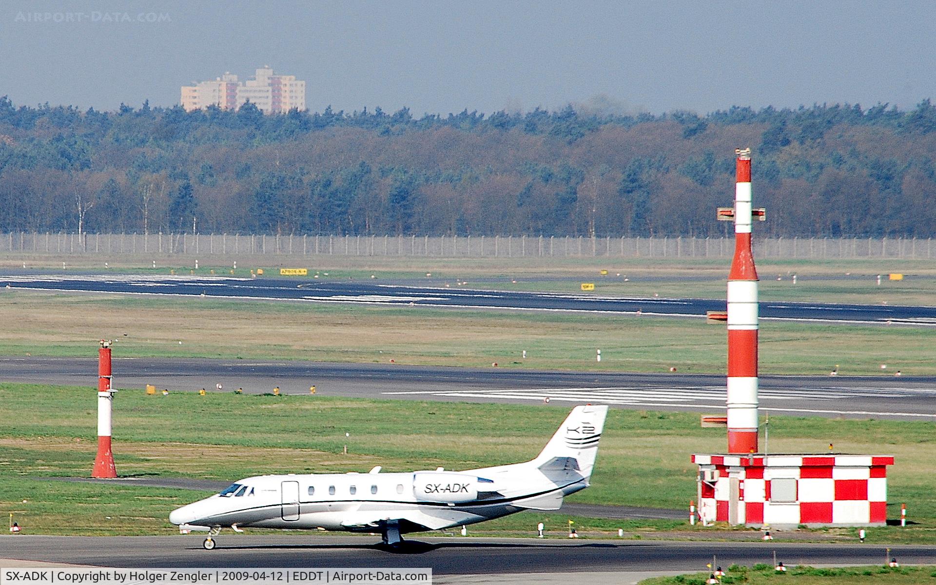 SX-ADK, 2005 Cessna 560XLS Citation Excel C/N 560-5608, A Cessna 560-Citation XL visiting Berlin