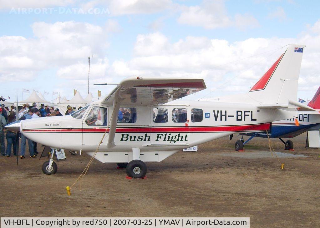 VH-BFL, 2007 Gippsland GA-8 Airvan C/N GA8-06-107, GA* Airvan at Australian International Airshow 2007