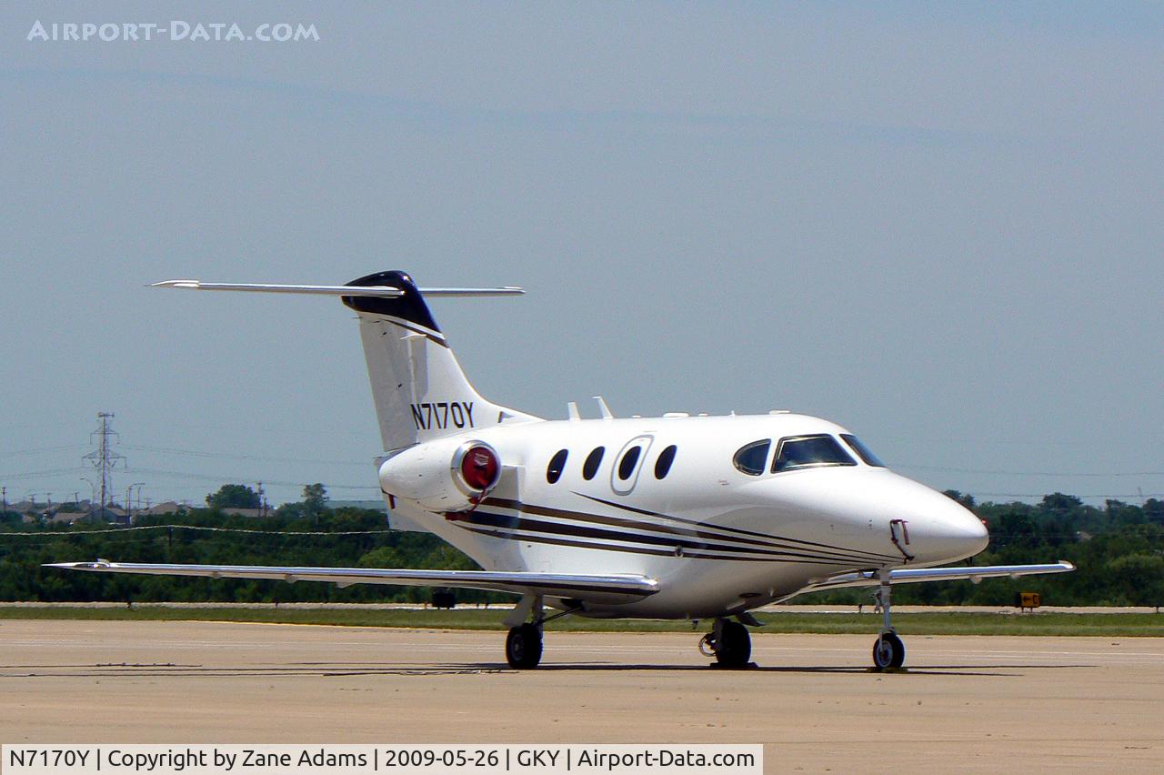 N7170Y, Raytheon Aircraft Company 390 C/N RB-170, At Arlington Municipal Airport