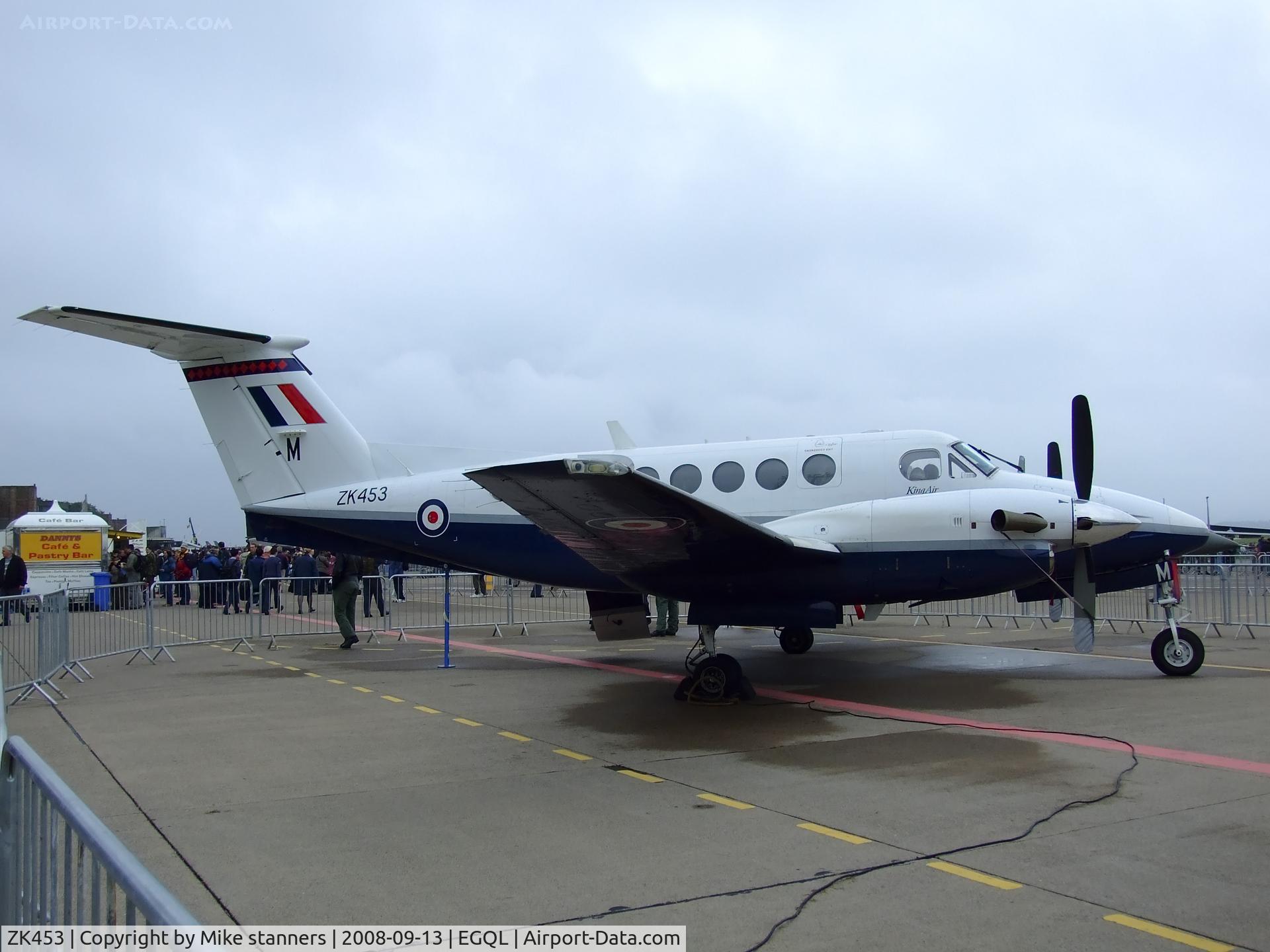 ZK453, 2003 Raytheon B200 King Air C/N BB-1833, 45(R)Sqn B200 Super king air in the static park at Leuchars airshow