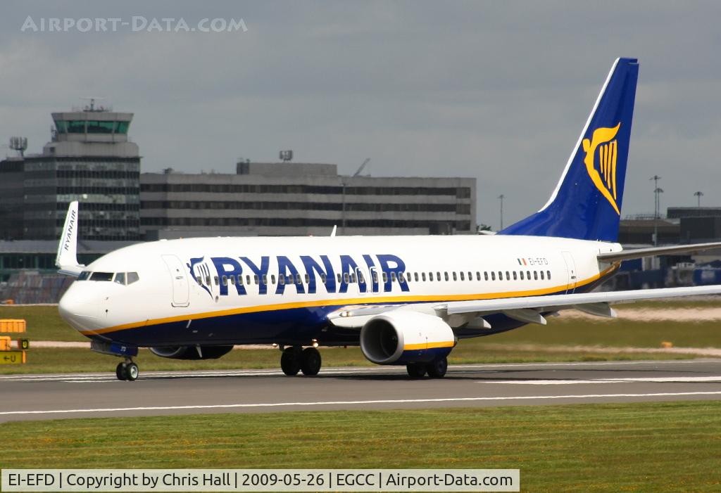 EI-EFD, 2009 Boeing 737-8AS C/N 35011, Ryanair Boeing 737-8AS/W