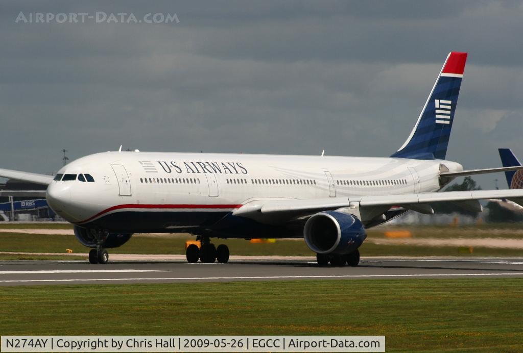 N274AY, 2000 Airbus A330-323X C/N 342, US Airways