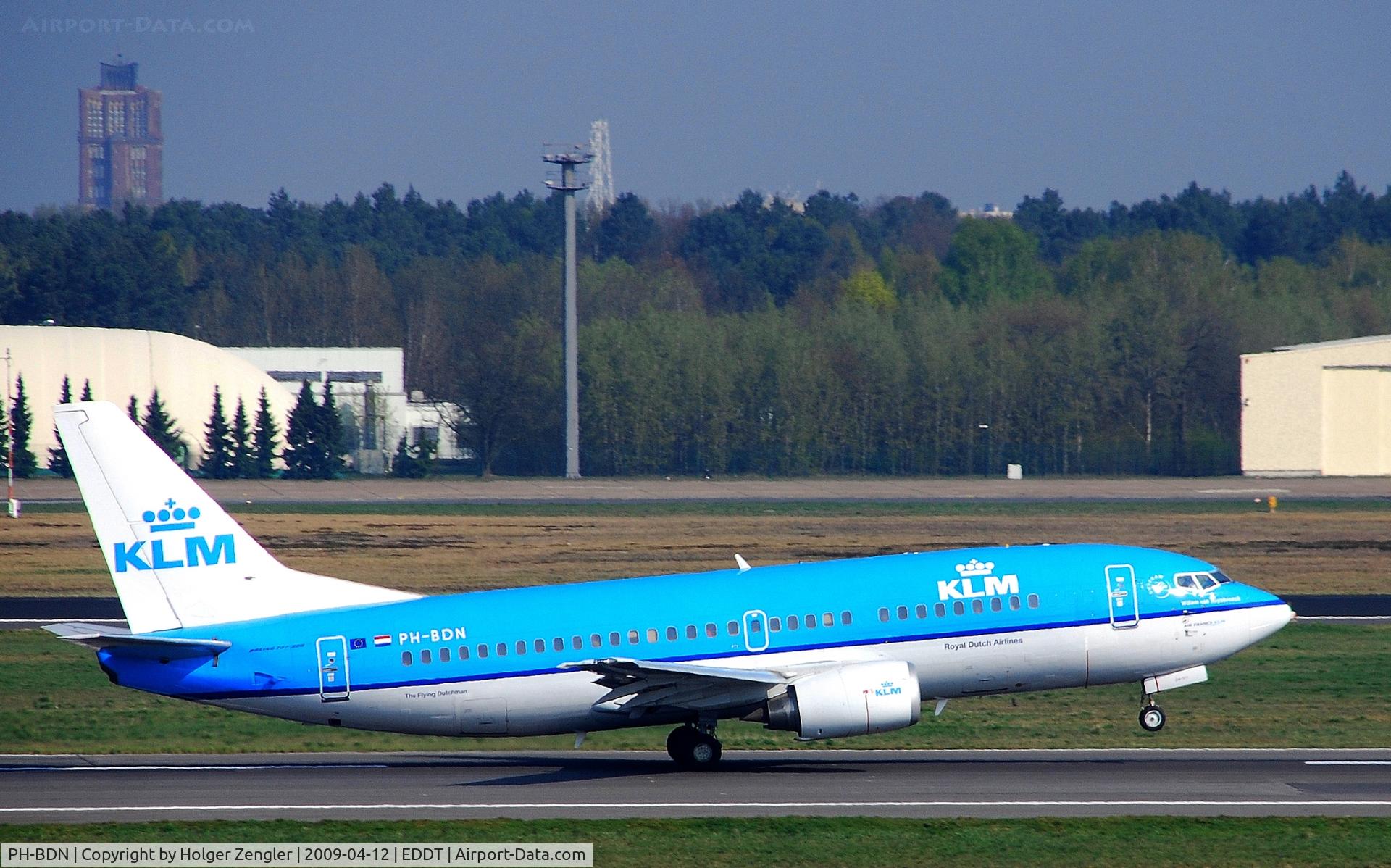PH-BDN, 1988 Boeing 737-306 C/N 24261, Take off for a short ride to Amsterdam