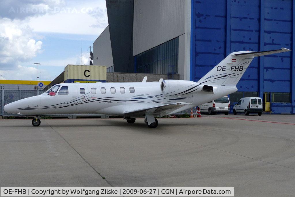 OE-FHB, 2001 Cessna 525A CitationJet CJ2 C/N 525A-0049, visitor