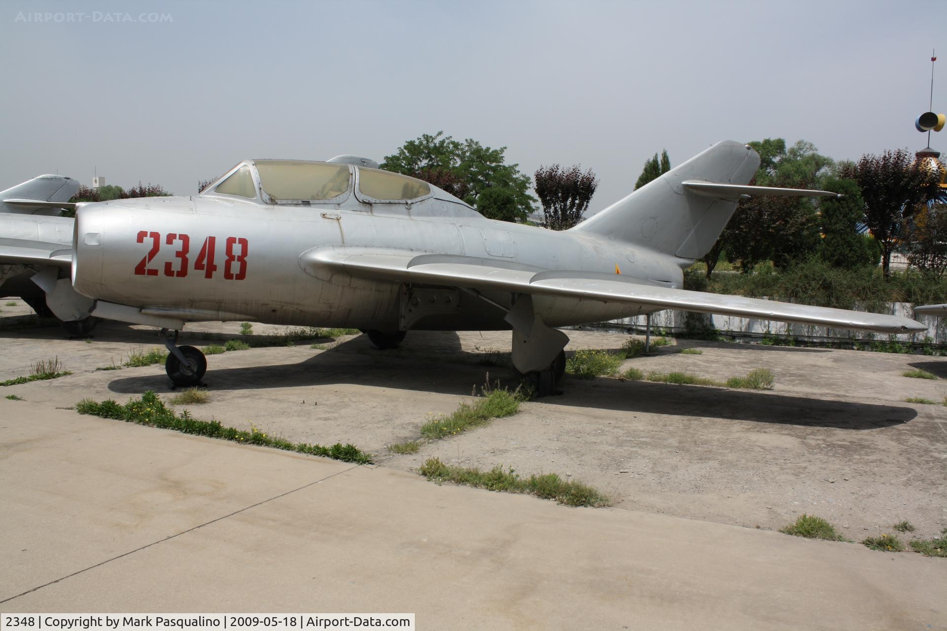 2348, Mikoyan-Gurevich MiG-15UTI C/N 722626, MiG-15UTI  Located at Datangshan, China