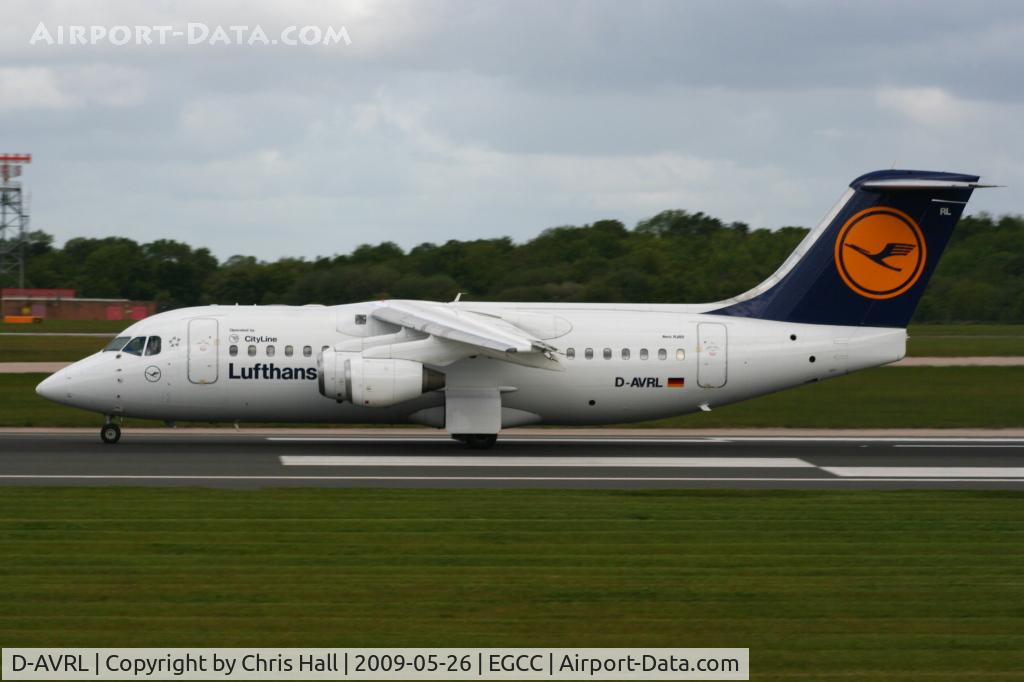 D-AVRL, 1996 British Aerospace Avro 146-RJ85 C/N E.2285, Lufthansa Regional operated by CityLine