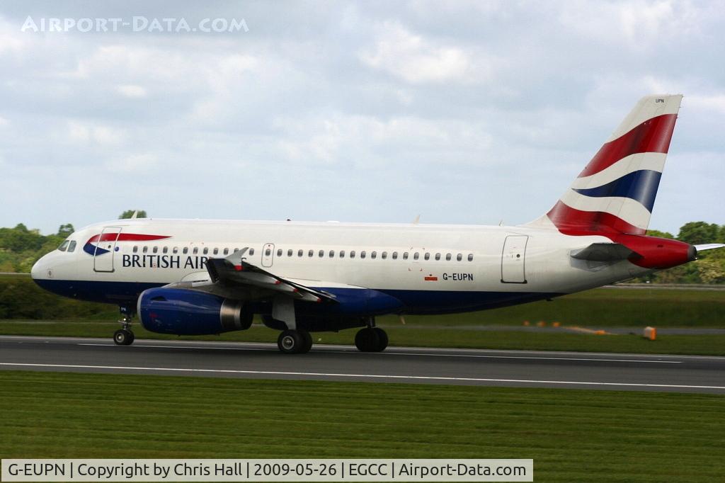 G-EUPN, 2000 Airbus A319-131 C/N 1261, British Airways