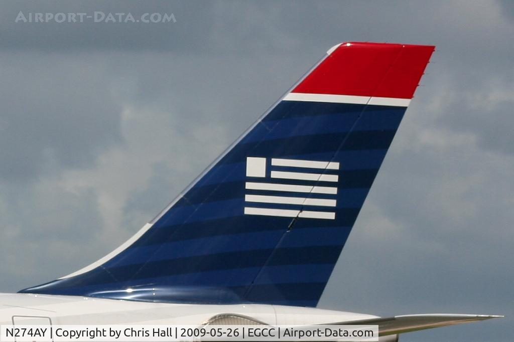 N274AY, 2000 Airbus A330-323X C/N 342, US Airways