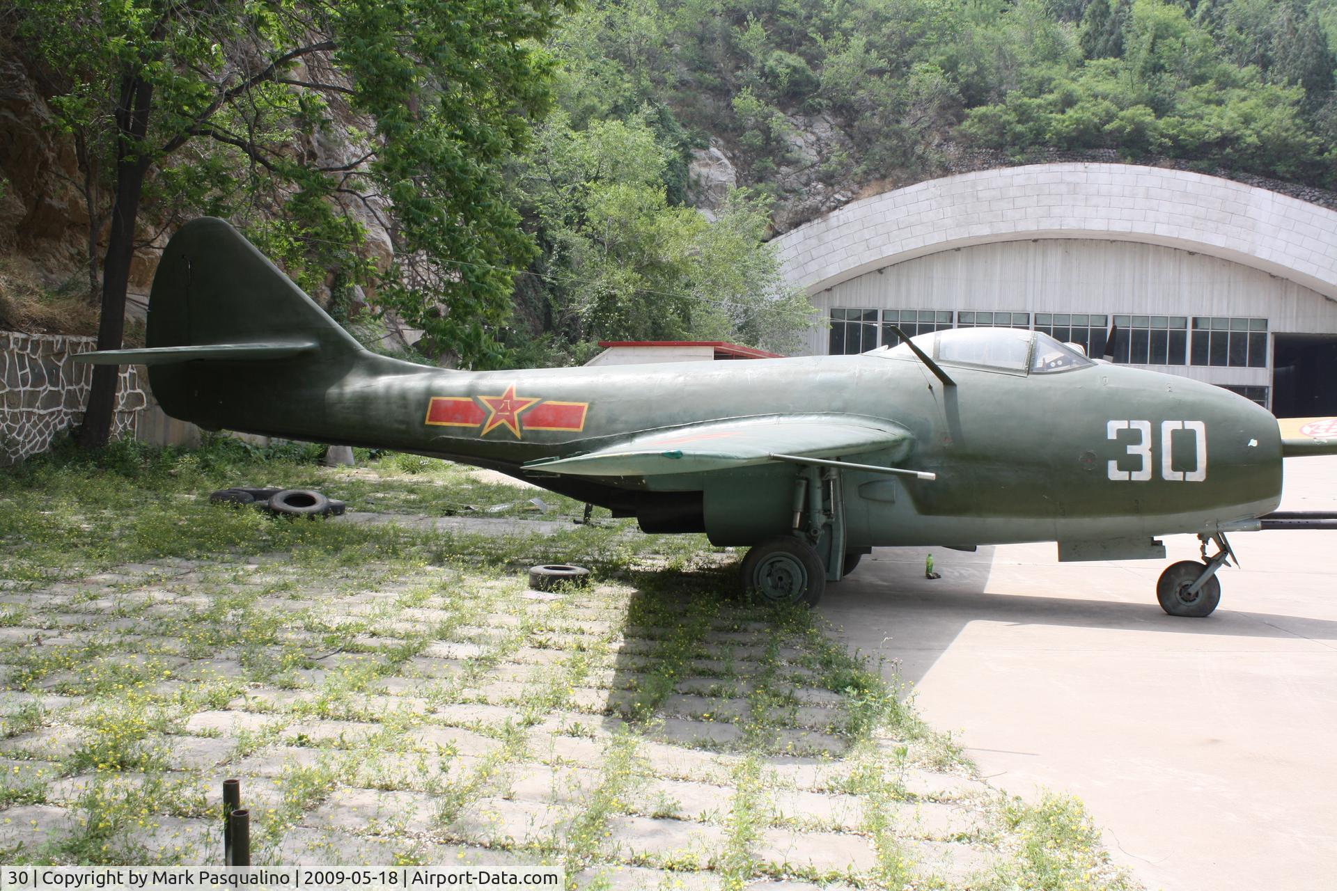 30, Mikoyan-Gurevich MiG-9 Fargo C/N 108005, MiG-9  Located at Datangshan, China