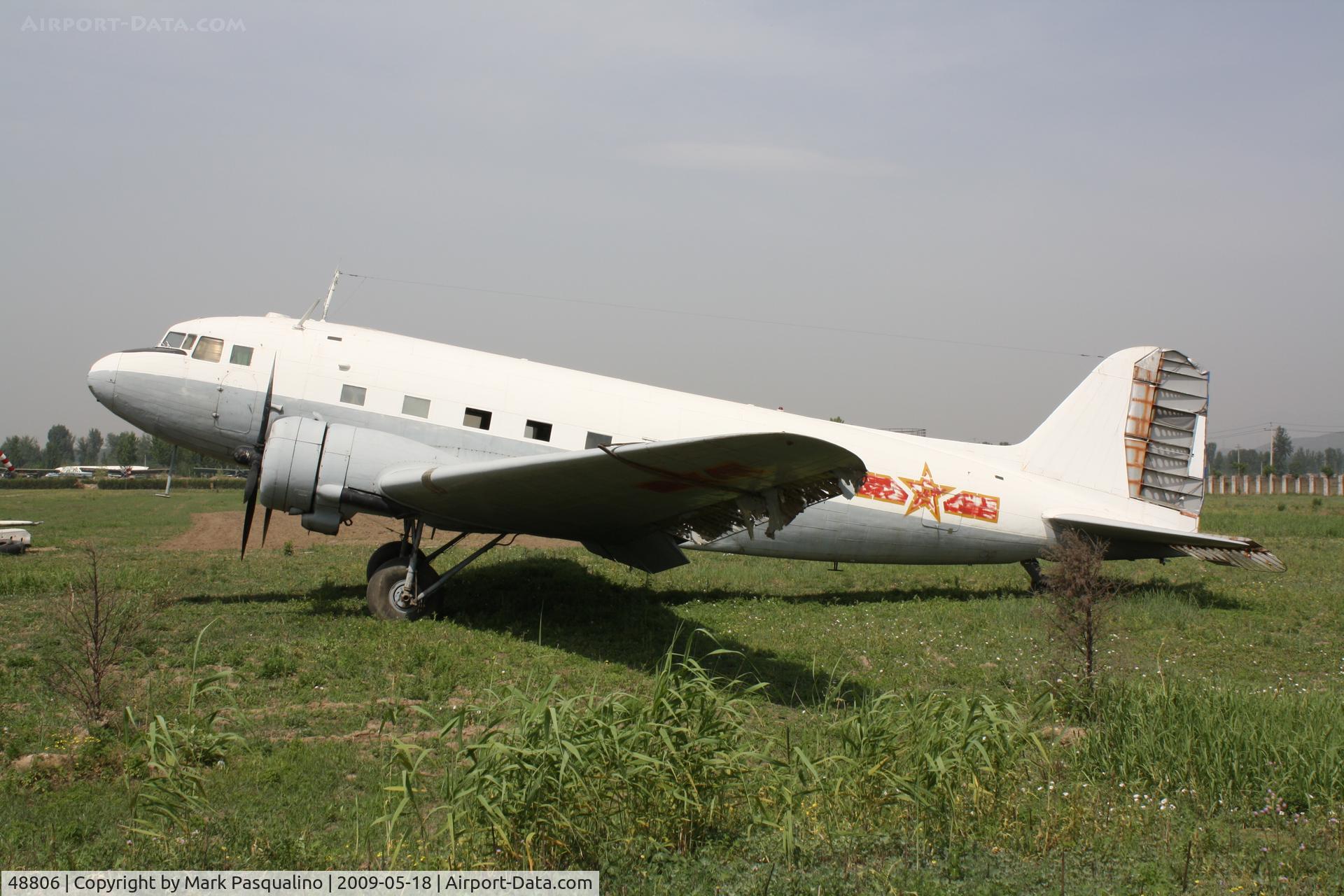 48806, Lisunov Li-2 C/N 18440204, Li-2  Located at Datangshan, China