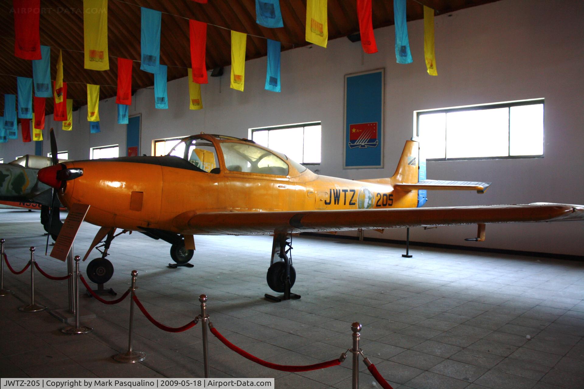 JWTZ-205, Piaggio P-149D C/N 012, Piaggio P.149  Located at Datangshan, China