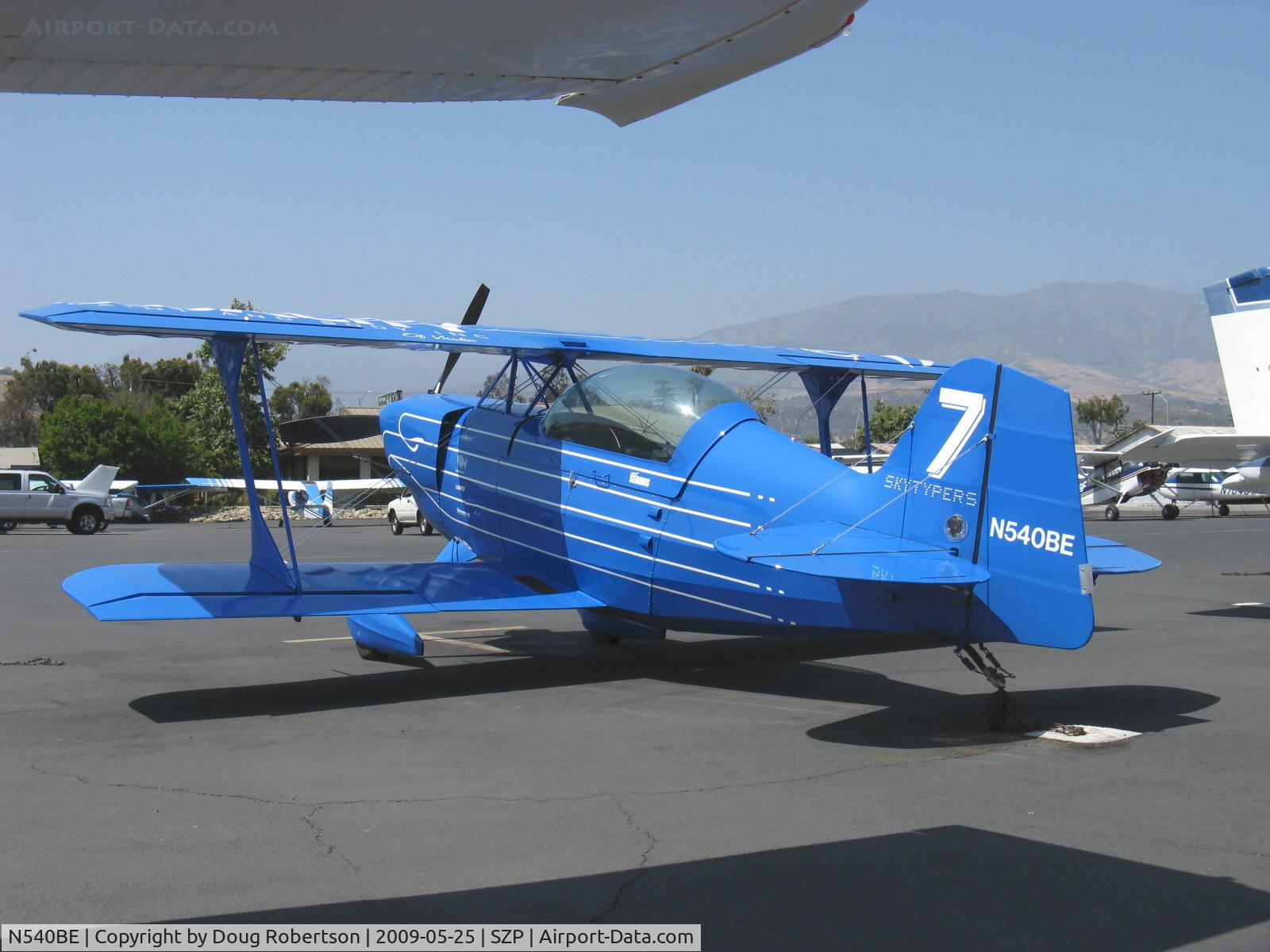 N540BE, Christen Eagle II C/N 0001 (N10AL), 1980 McCommon CHRISTEN EAGLE II of SkyTypers, Lycoming IO-540