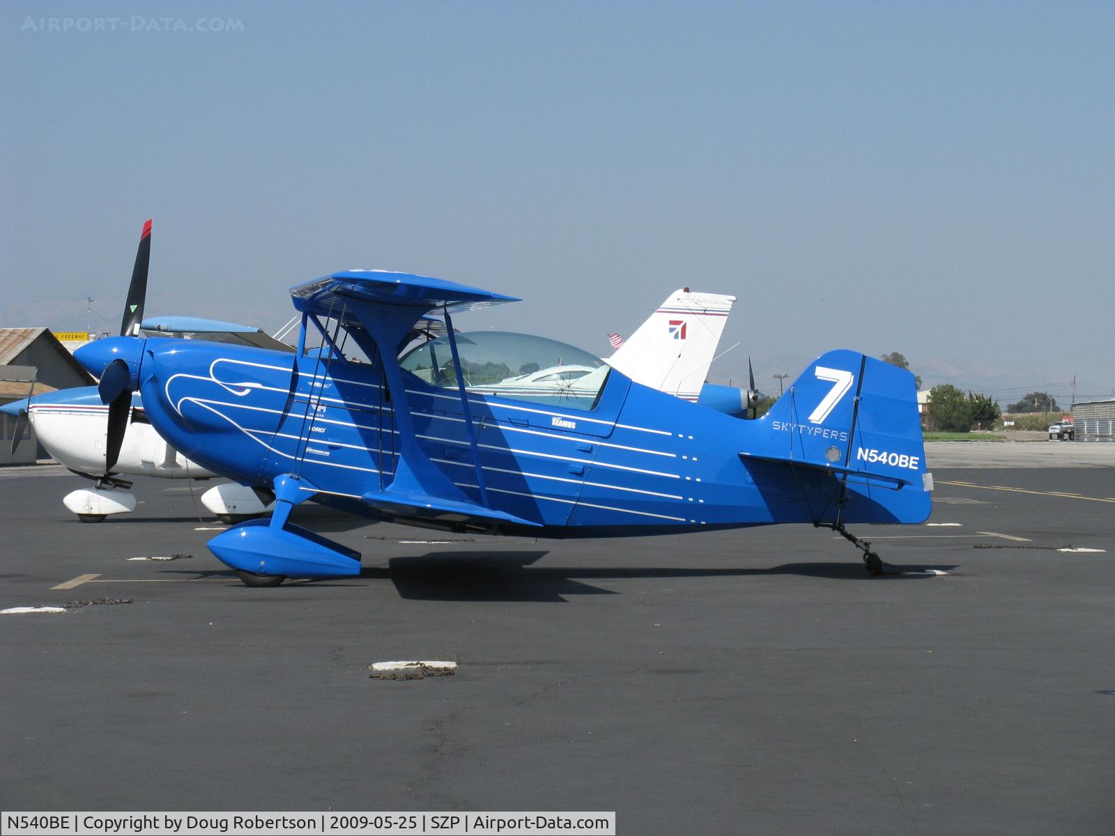 N540BE, Christen Eagle II C/N 0001 (N10AL), 1980 McCommon CHRISTEN EAGLE II of SkyTypers, Lycoming IO-540